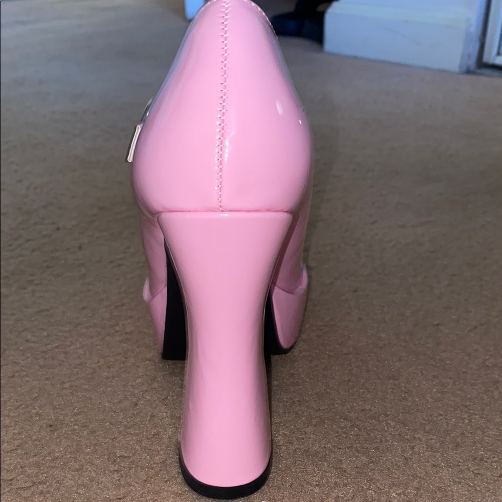 Pink Platform Heels - Picture 4 of 8
